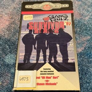 WWF Survivor Series 1997 VHS by Coliseum Home Video Montreal Bret Hart HBK WWE